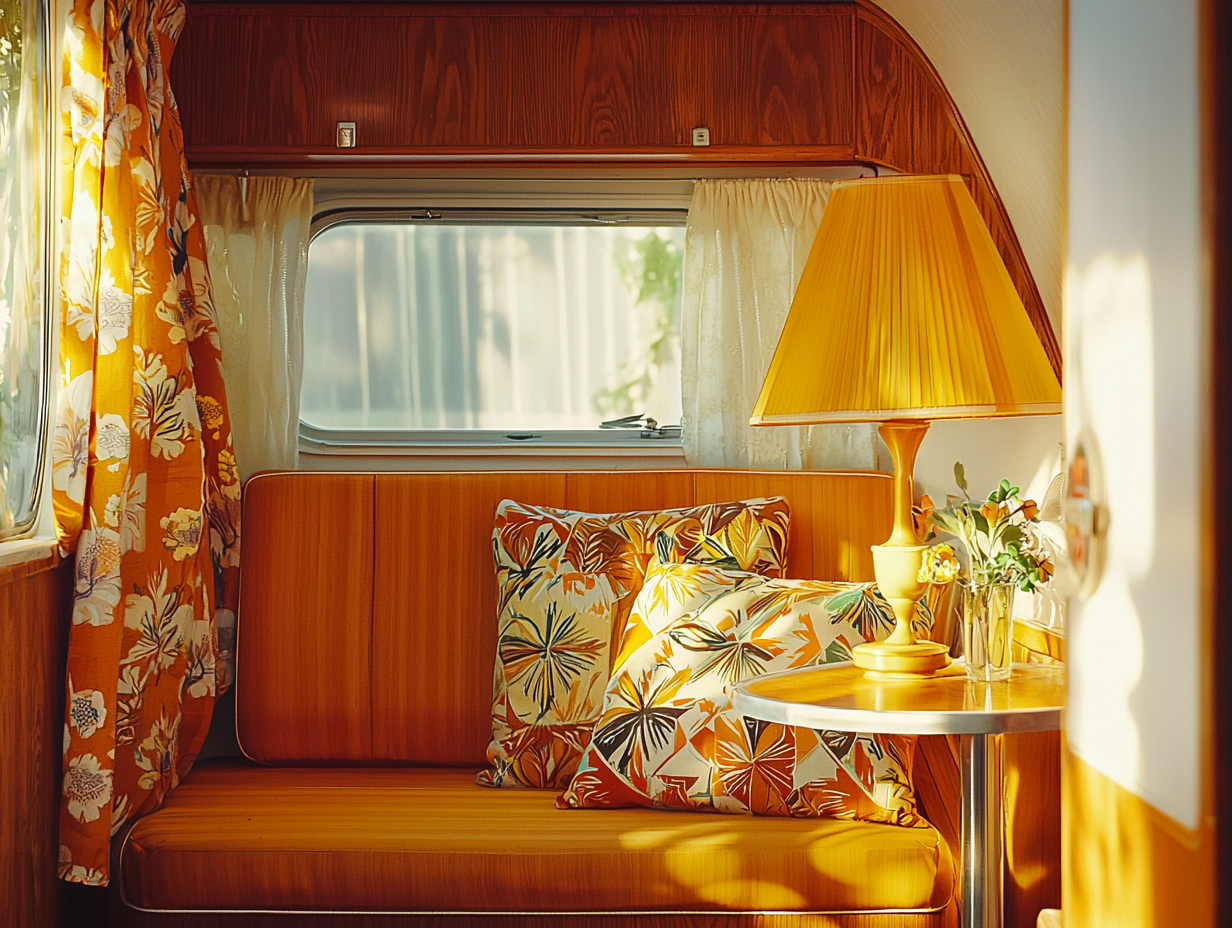 Caravan restyling in VINTAGE stijl β Retro charm